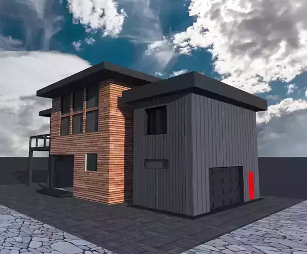 3d model of house 