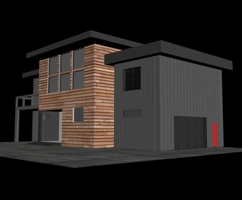3d model of house  3D model_1