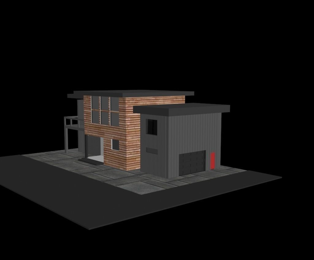 3d model of house  3D model_2