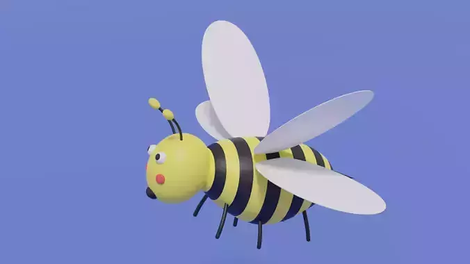 Cute Cartoon Bee