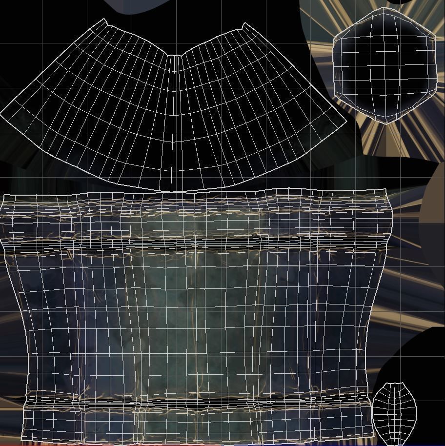 Stylized Hand Cannon  Low-poly 3D model_59