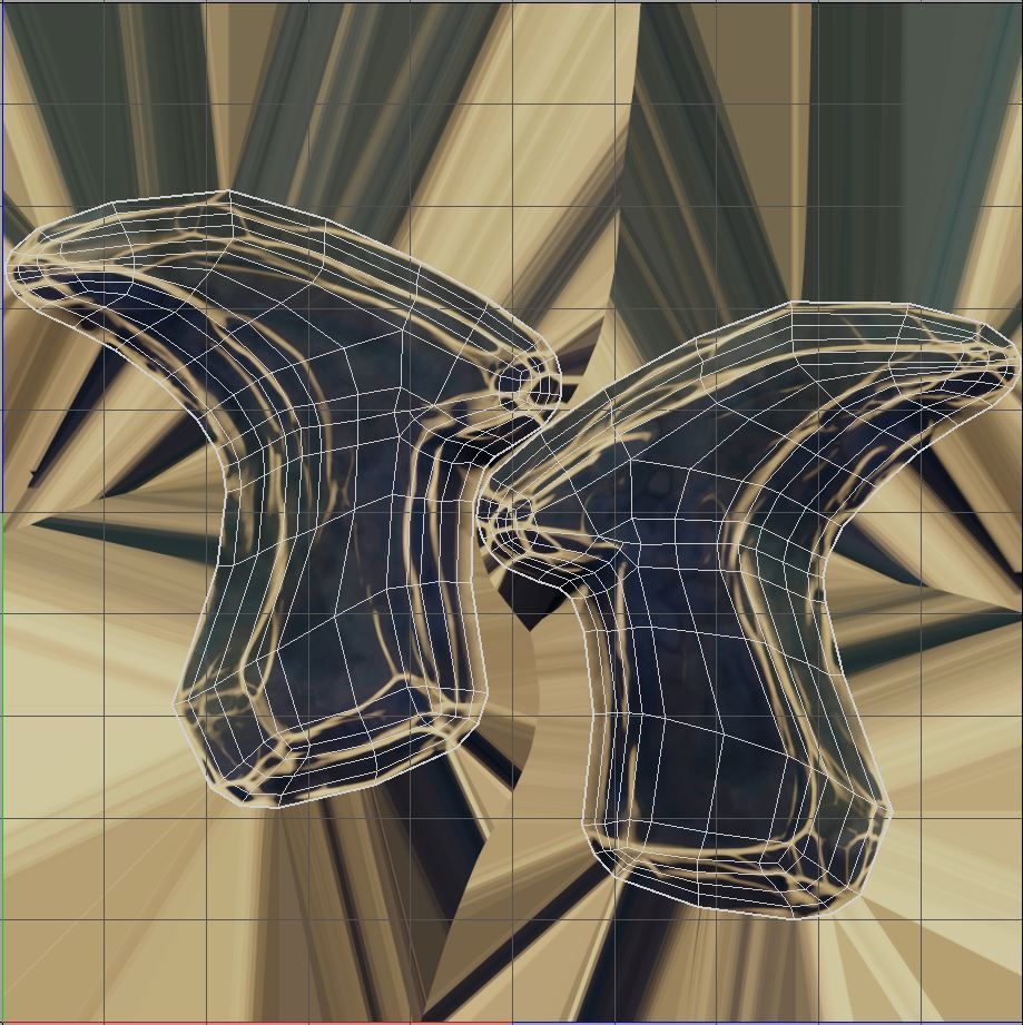 Stylized Hand Cannon  Low-poly 3D model_61