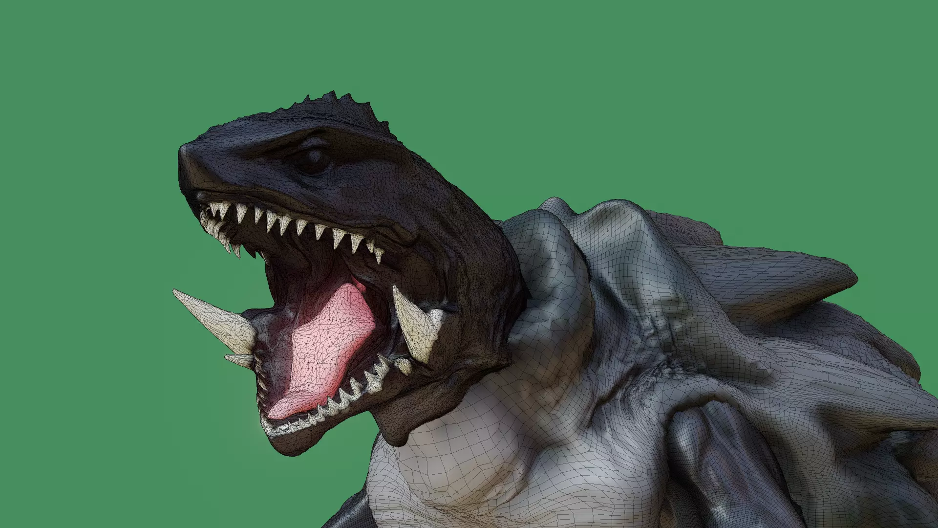 Gamera monster 3D print model_0