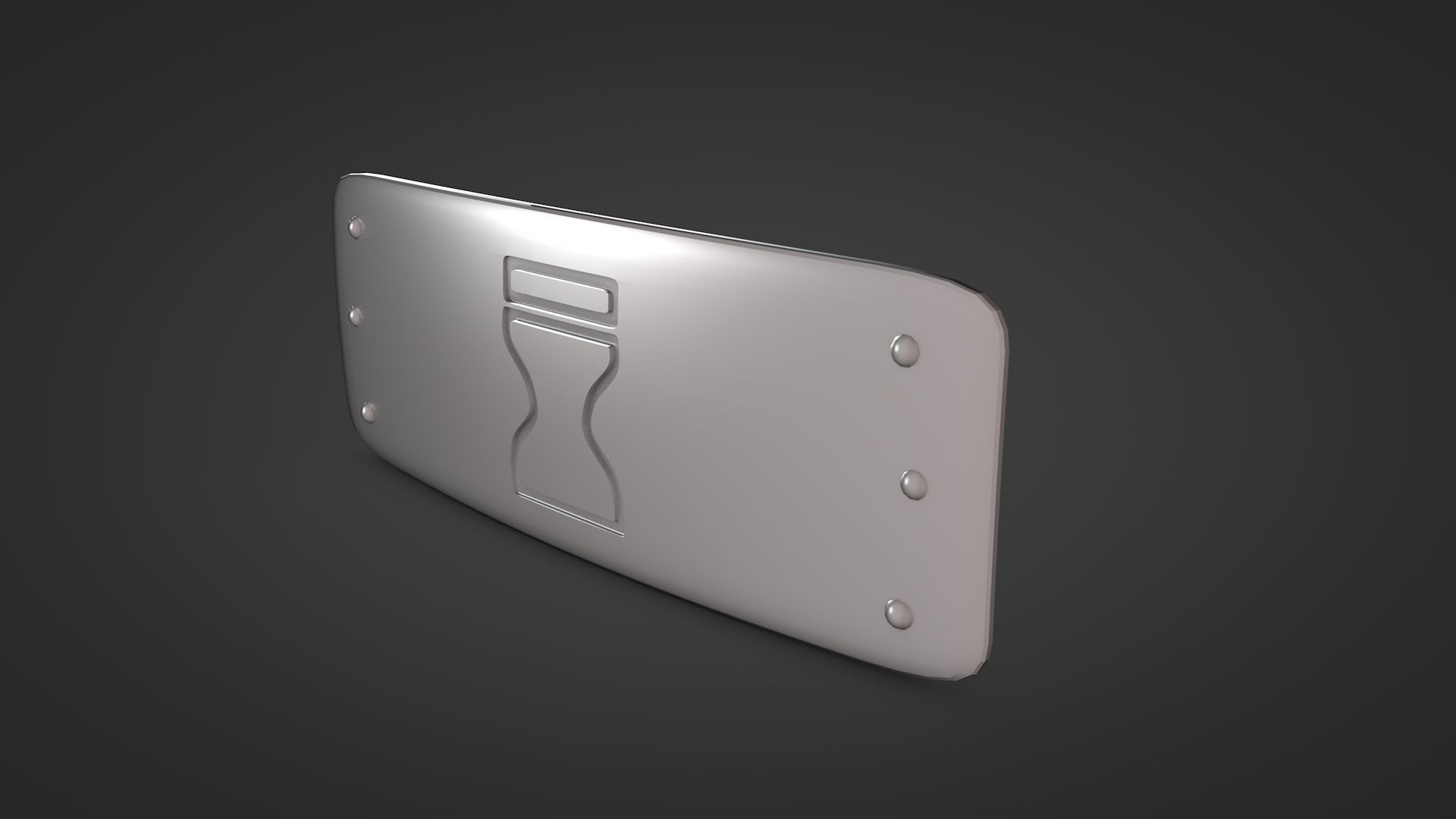 Naruto - Hidden Sand Village Low-poly 3D model_1