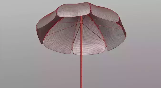 Beach umbrella