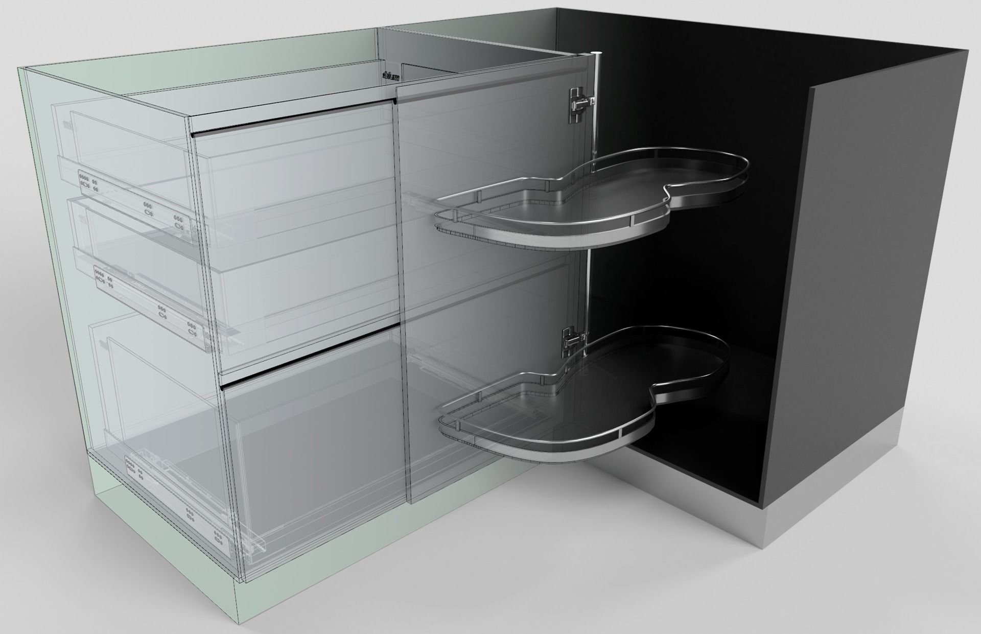 Mega Pack  kitchen furniture  3D model_25