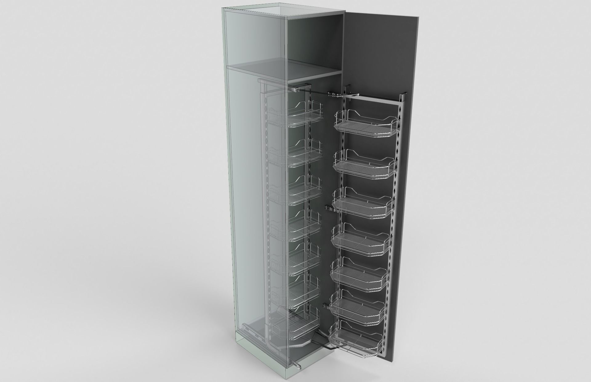 Mega Pack  kitchen furniture  3D model_17