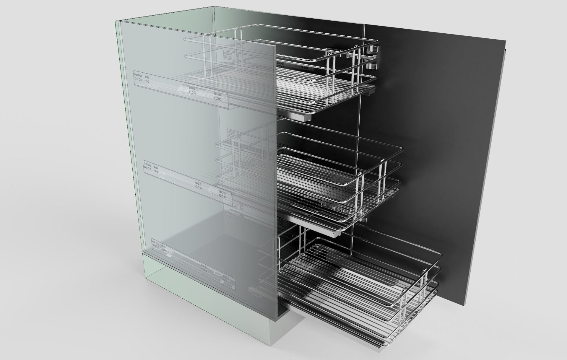 Mega Pack  kitchen furniture  3D model_32