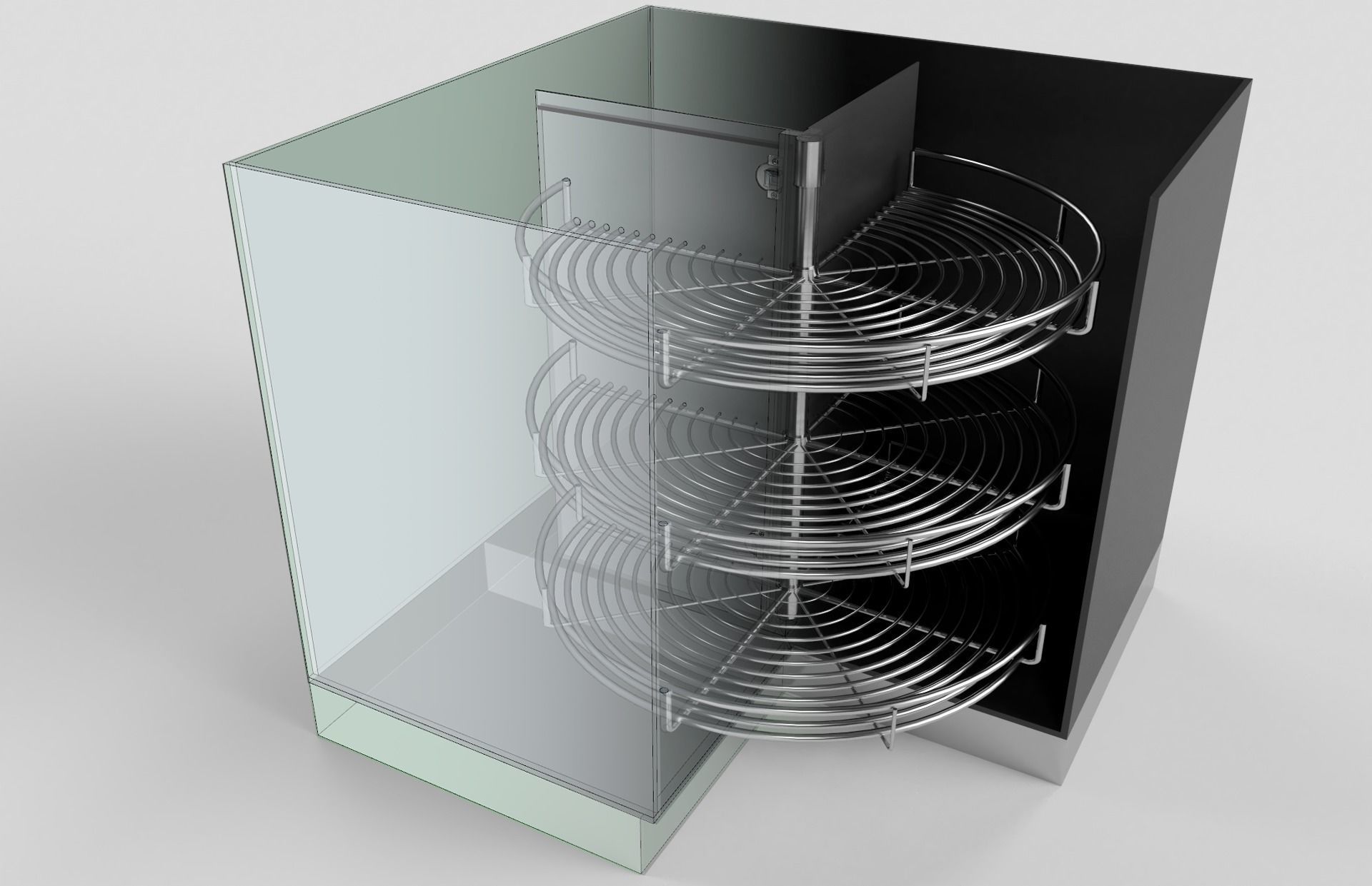 Mega Pack  kitchen furniture  3D model_8