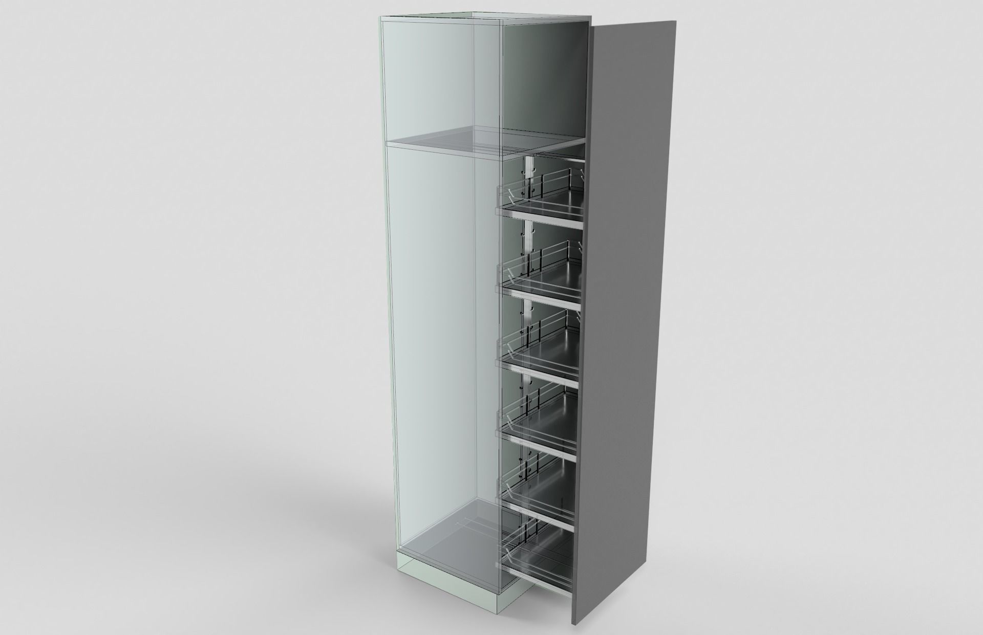 Mega Pack  kitchen furniture  3D model_12