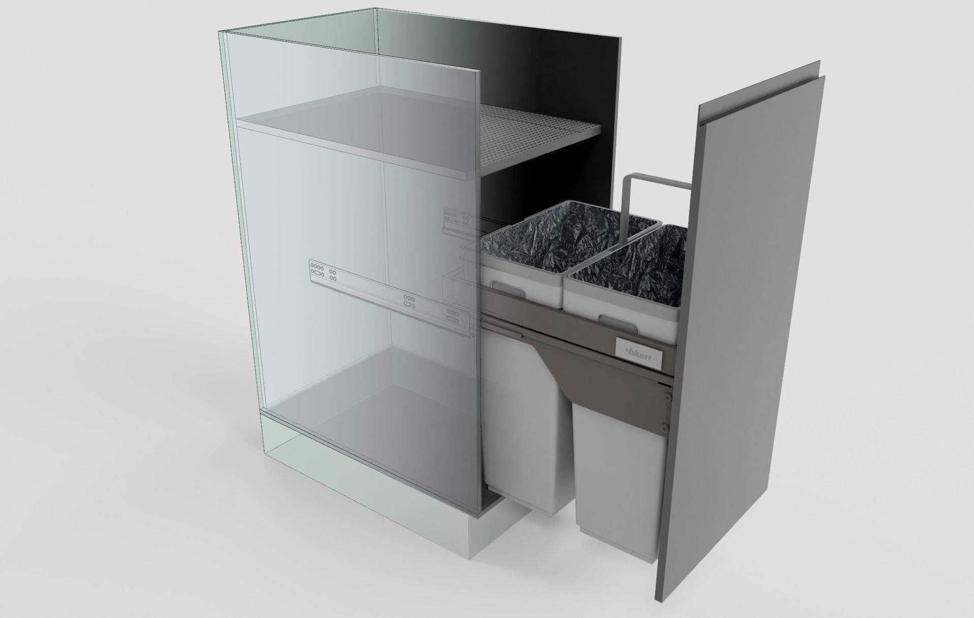 Mega Pack  kitchen furniture  3D model_18