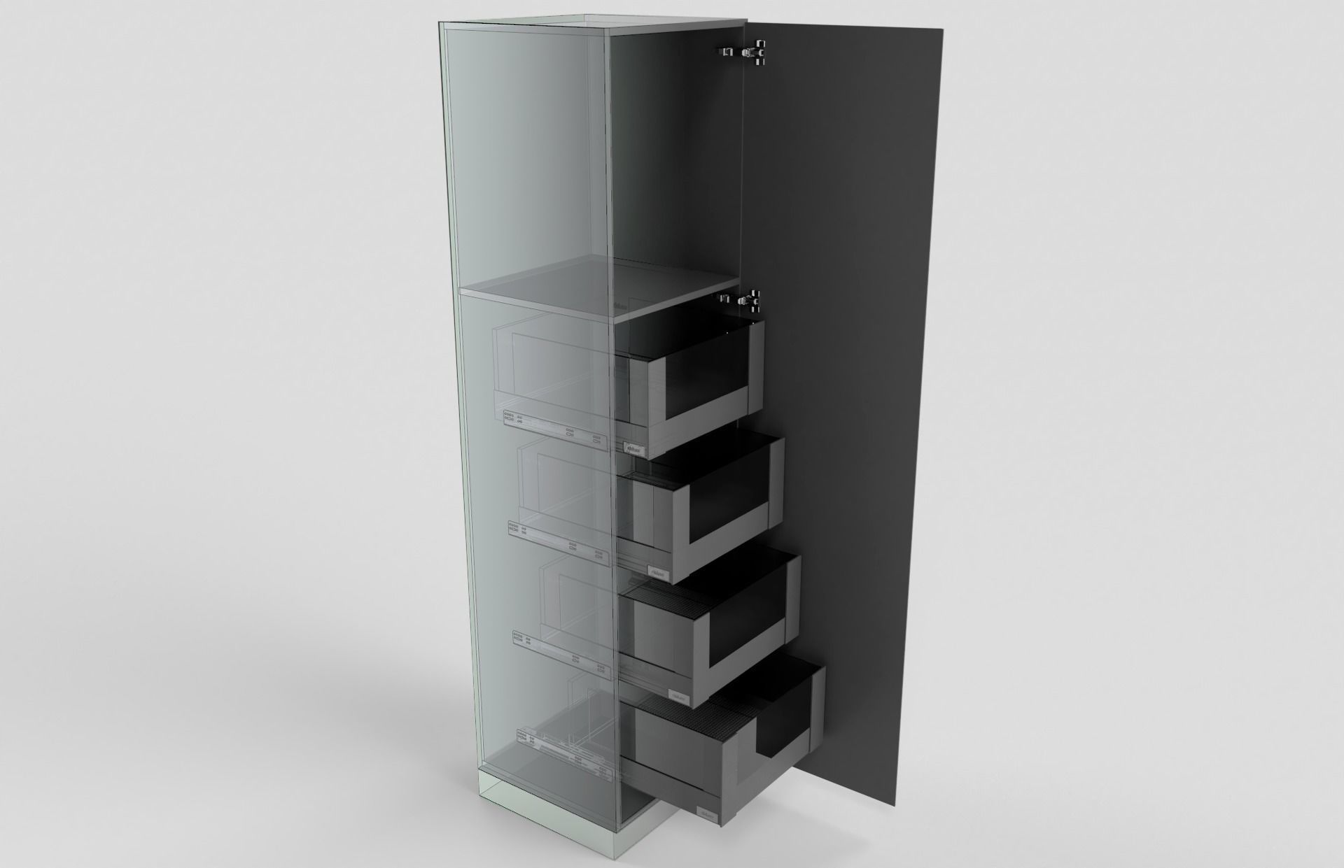 Mega Pack  kitchen furniture  3D model_26