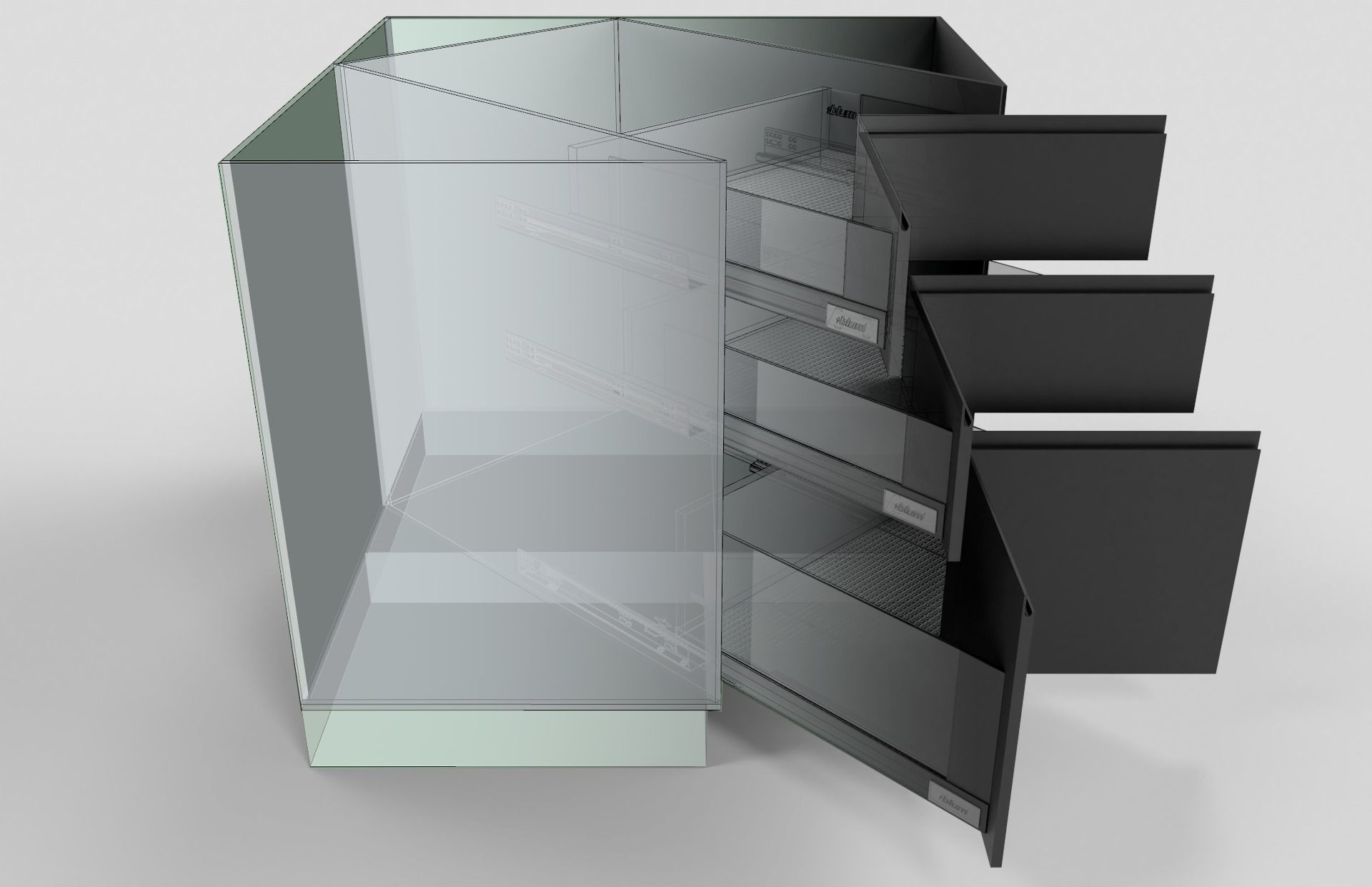 Mega Pack  kitchen furniture  3D model_42
