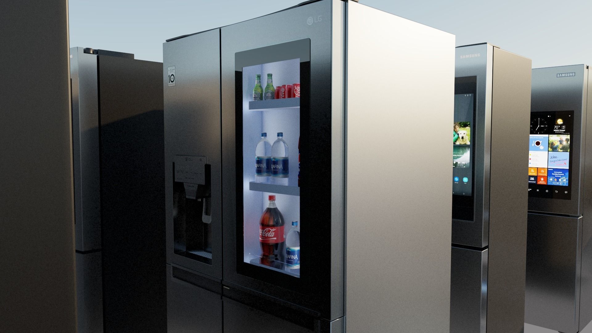 Mega Pack  kitchen furniture  3D model_47