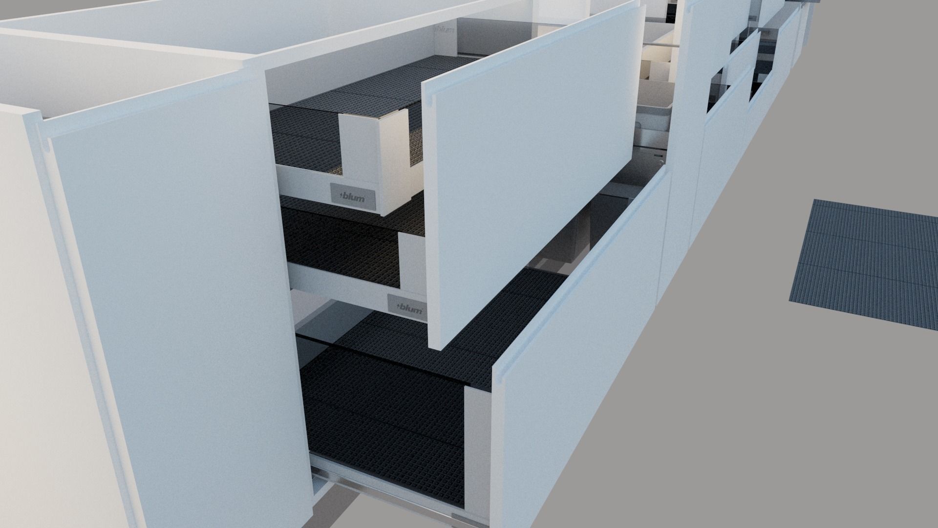 Mega Pack  kitchen furniture  3D model_49