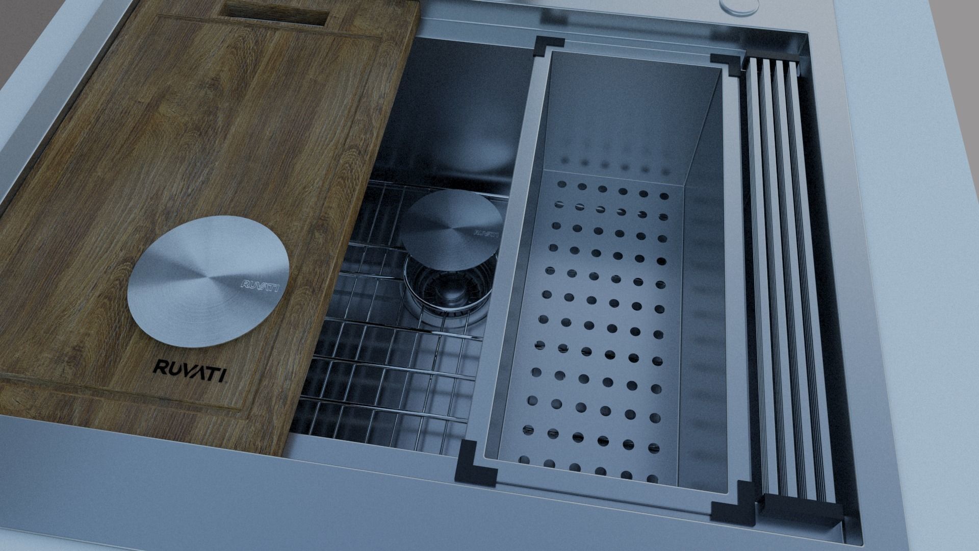 Mega Pack  kitchen furniture  3D model_7