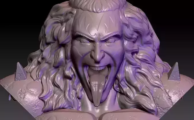 GENE SIMMONS - KISS 3D print model