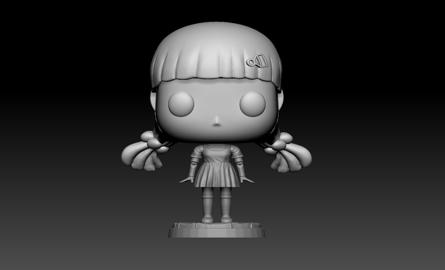 SQUID GAME DOLL - FUNKOPOP 3D print model_1