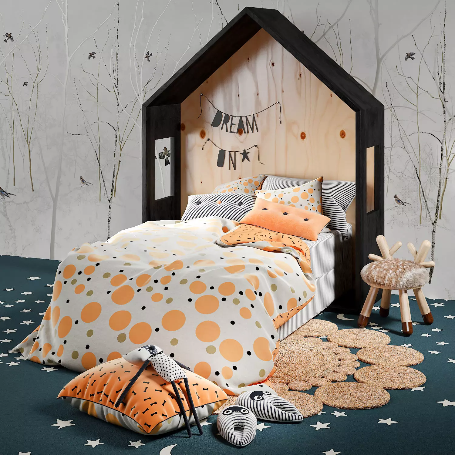 Childroom 3D model_0