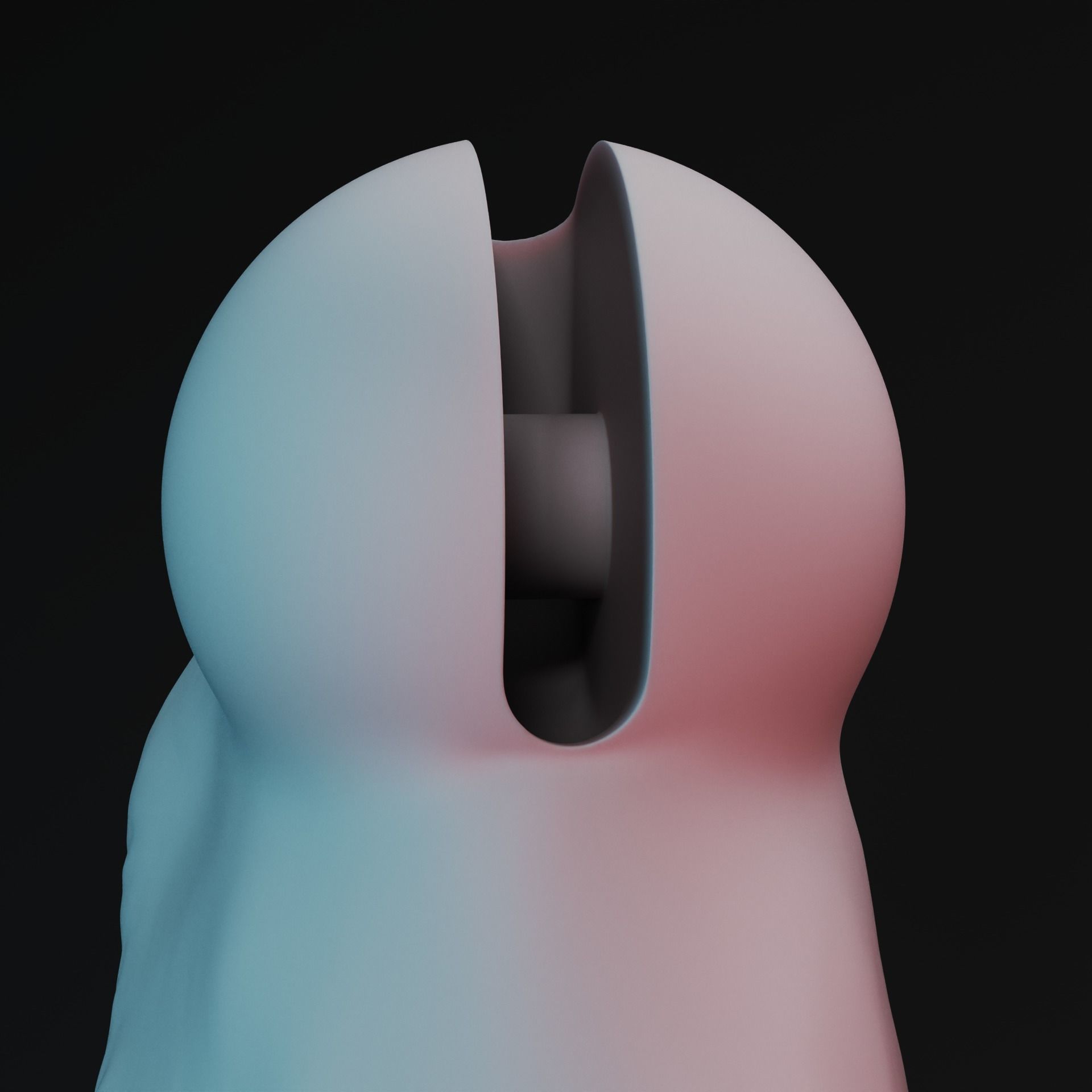 BJD Set of six feet for ball jointed dolls 3D print model_7