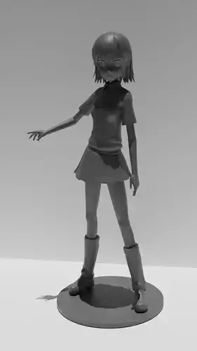Misaka Mikoto 3D print model