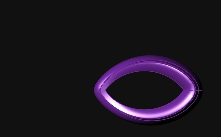 Pendant Bail 02 3D print model_2