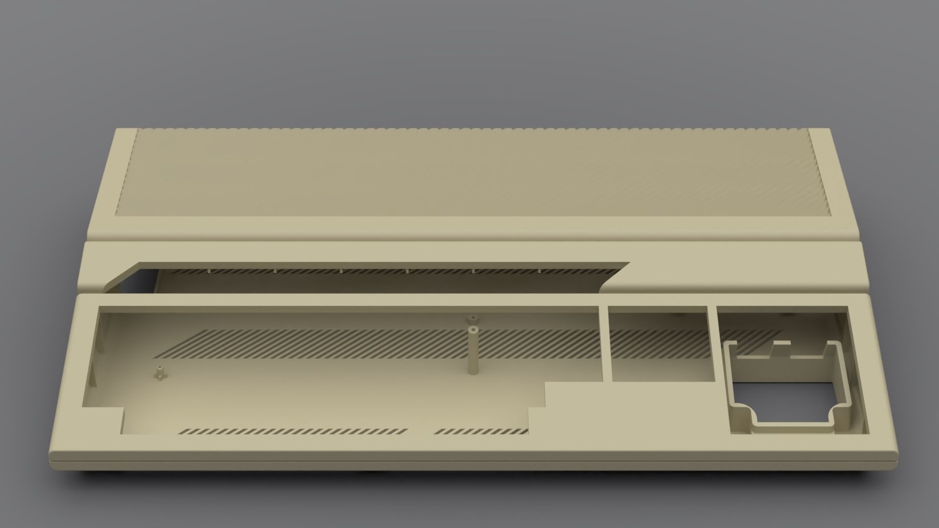 Atari 1040 ST enclosure 3d print model 3D print model_1