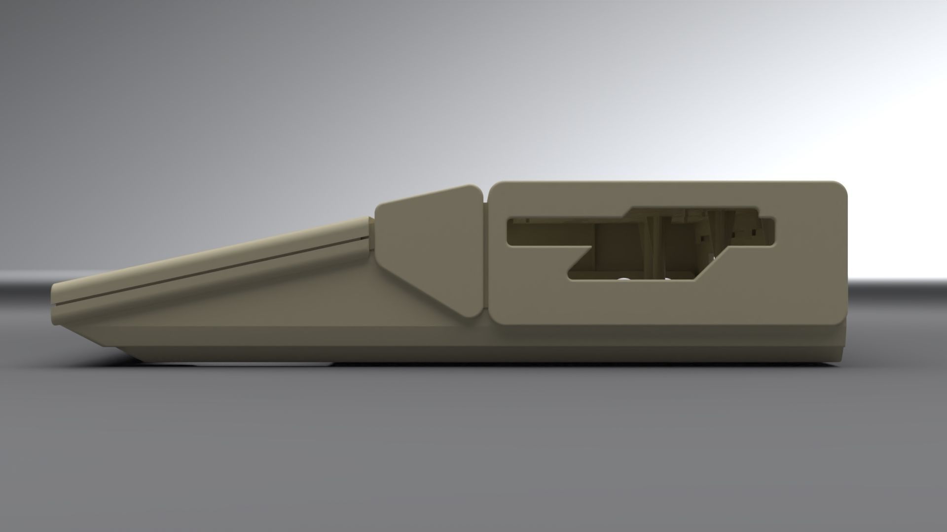 Atari 1040 ST enclosure 3d print model 3D print model_12