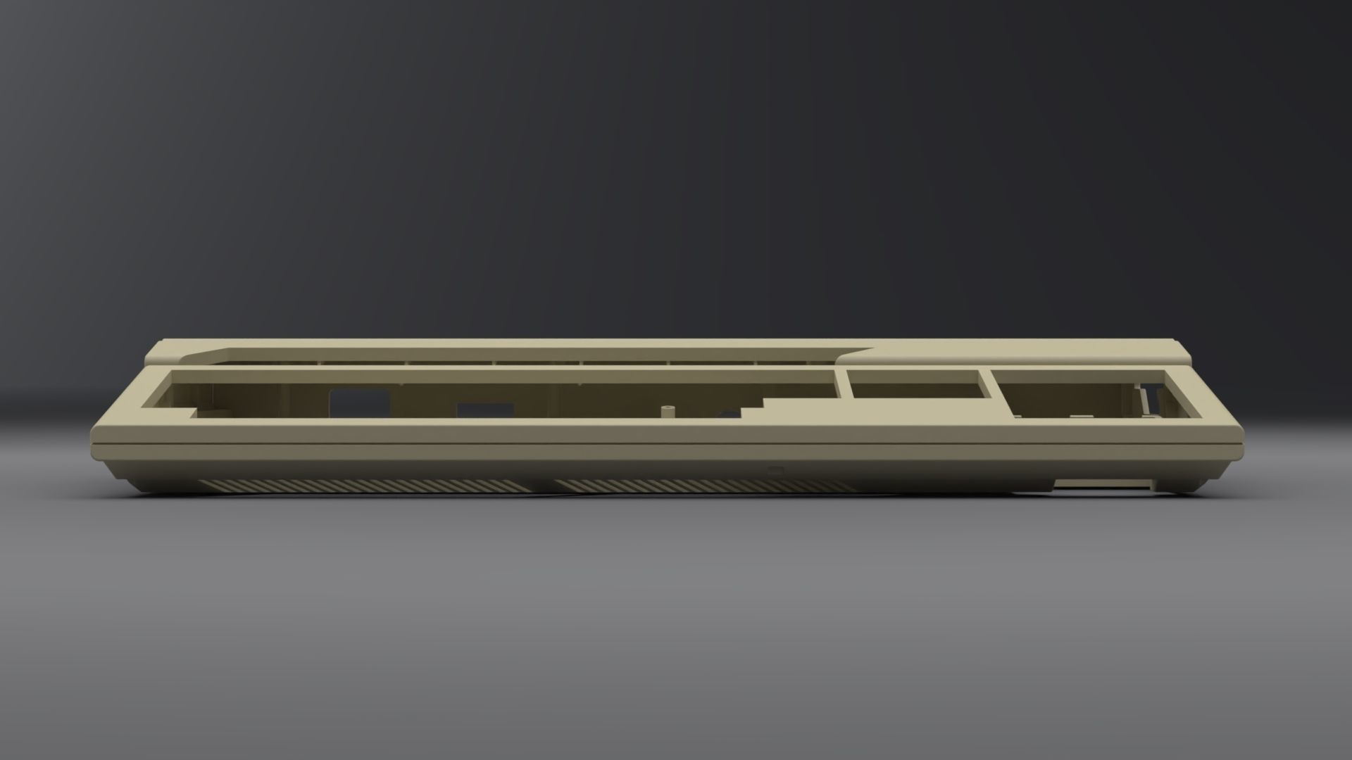 Atari 1040 ST enclosure 3d print model 3D print model_11