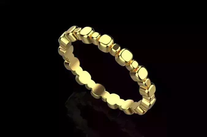 wedding ring 3D print model