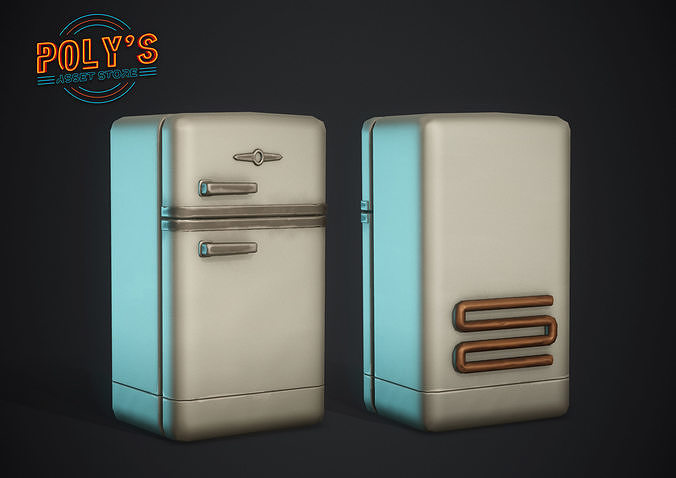 Kitchen Pack - Stylized low poly Low-poly 3D model 4