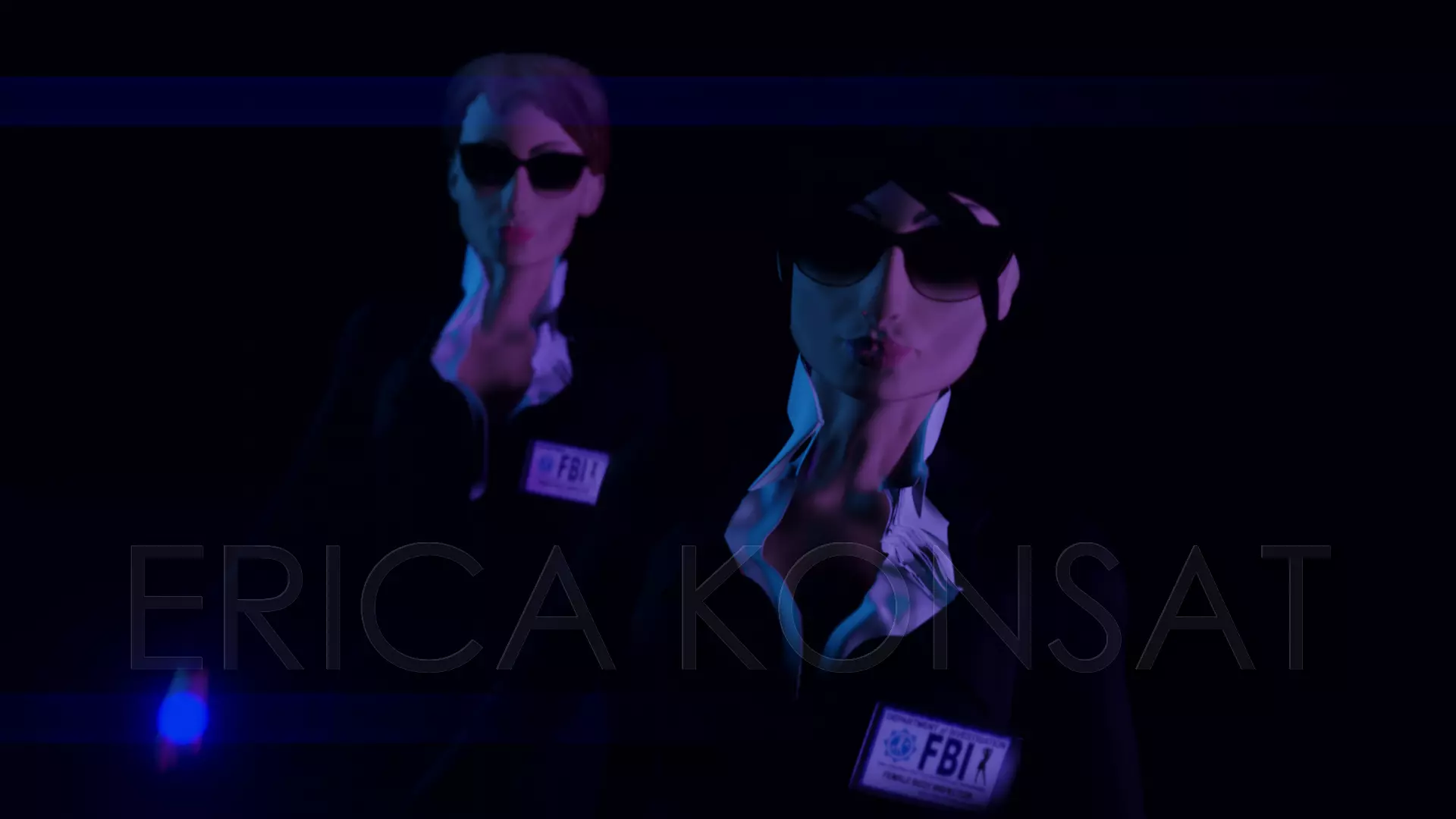 Model BERENICE FBI agent upcoming game development 3D model