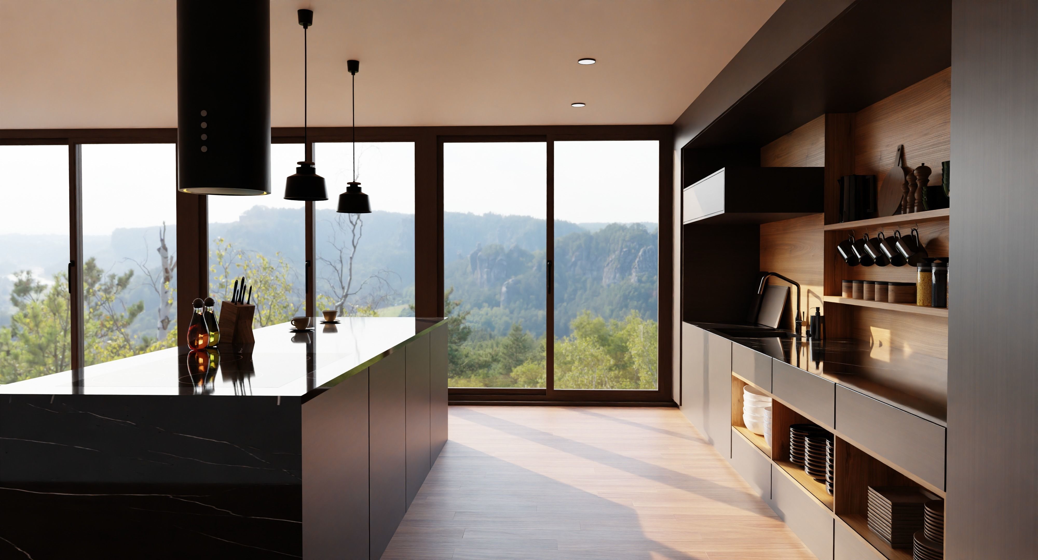 Kitchen interior  3D model_3