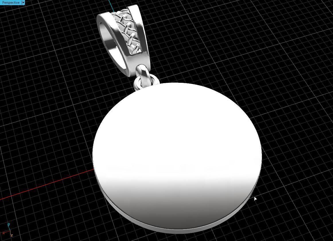 Halloween pendant 3D print model_14