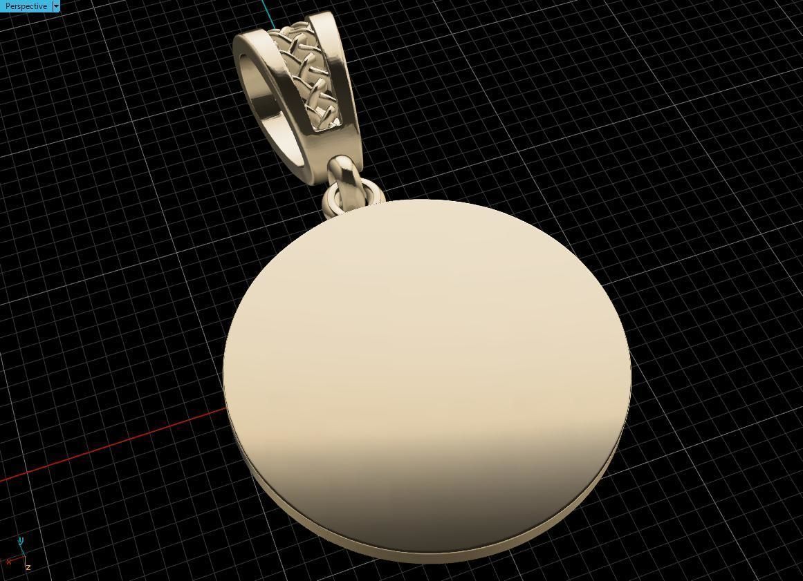 Halloween pendant 3D print model_10