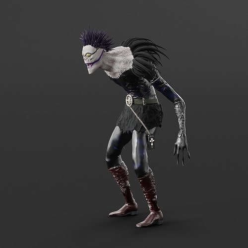Ryuk fan art statue 3D model