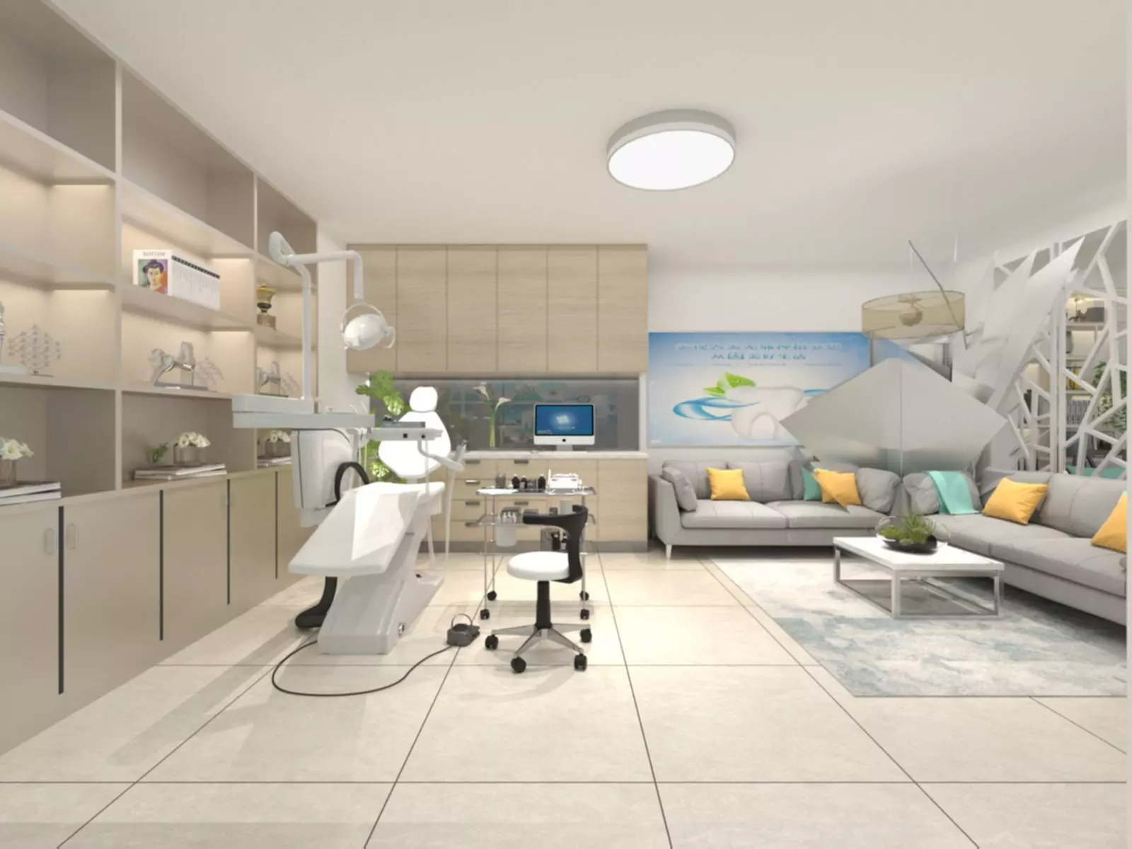 office interior supply 3D model