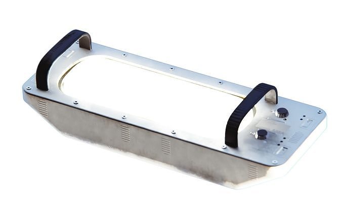 Spaceship LED lamp module  Free 3D model