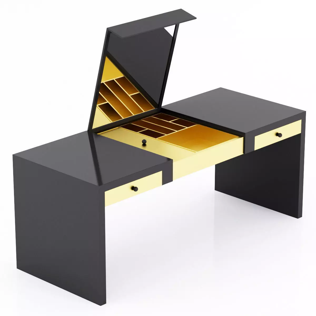 benhamou PANDORA MAKEUP TABLE 3D model_0