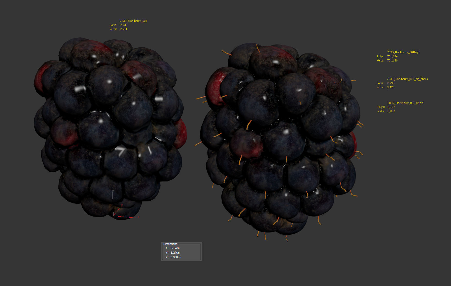 Blackberry 3D model_9