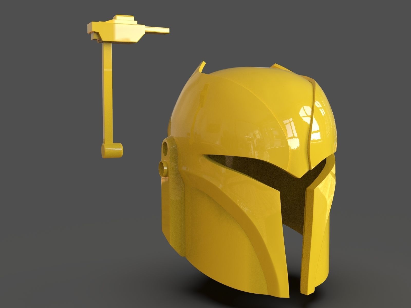 Ursa Wrens Helmet Cosplay 3D print model_16