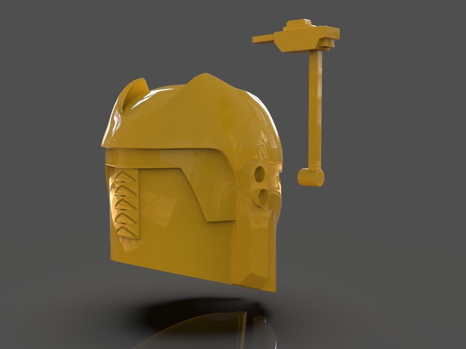Ursa Wrens Helmet Cosplay 3D print model_17