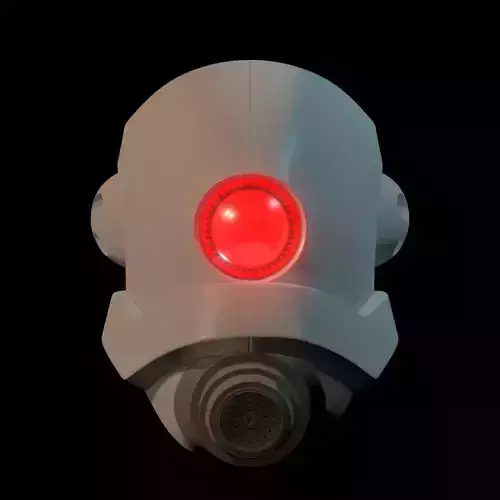 Half Life 2 Combine Elite Helmet 3D print model