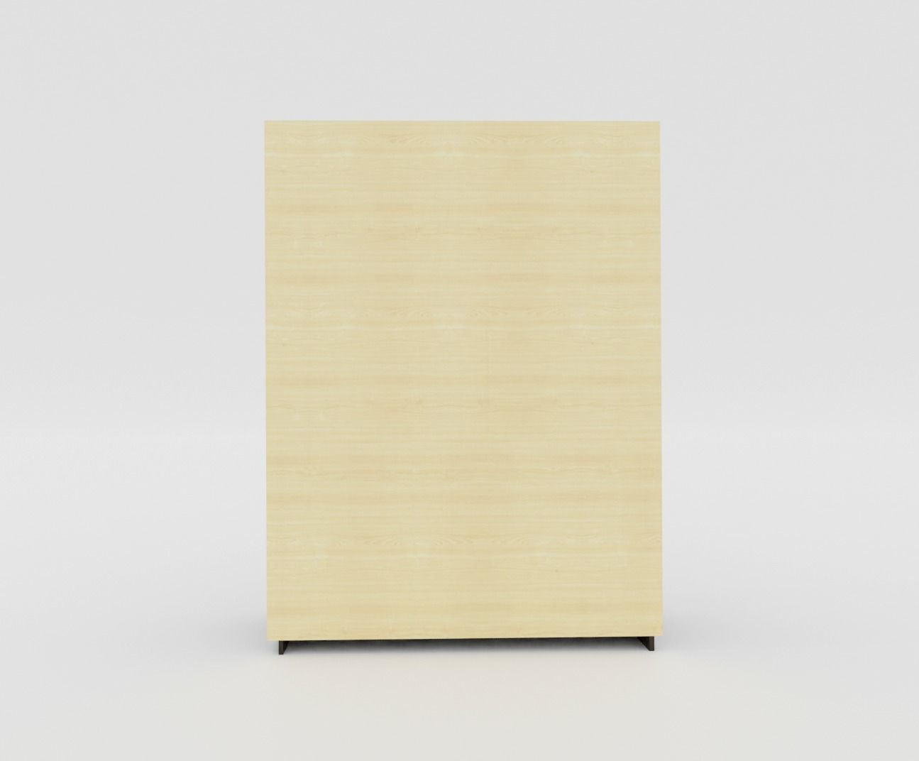 Wardrobe modern Low-poly 3D model_5