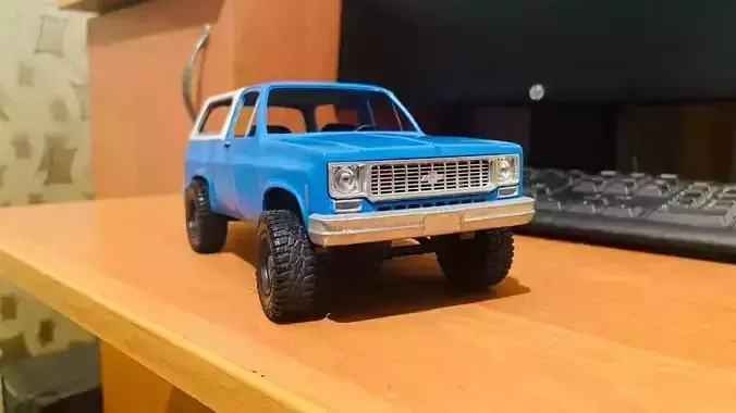 Chevrolet Blazer K5 1976 3D print model