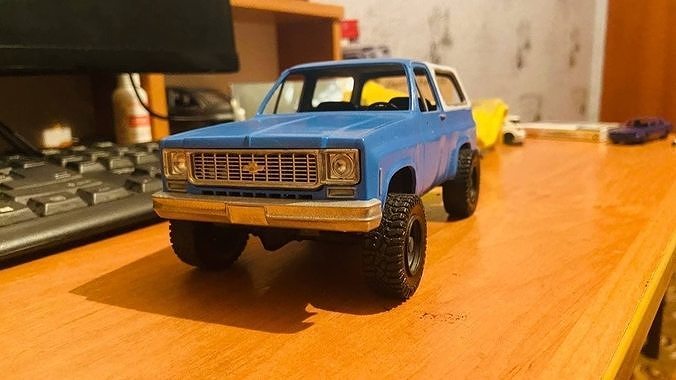 Chevrolet Blazer K5 1976 3D print model 5