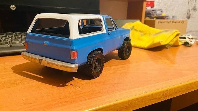 Chevrolet Blazer K5 1976 3D print model 4