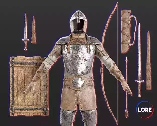 Medieval Collection Crude Soldier 