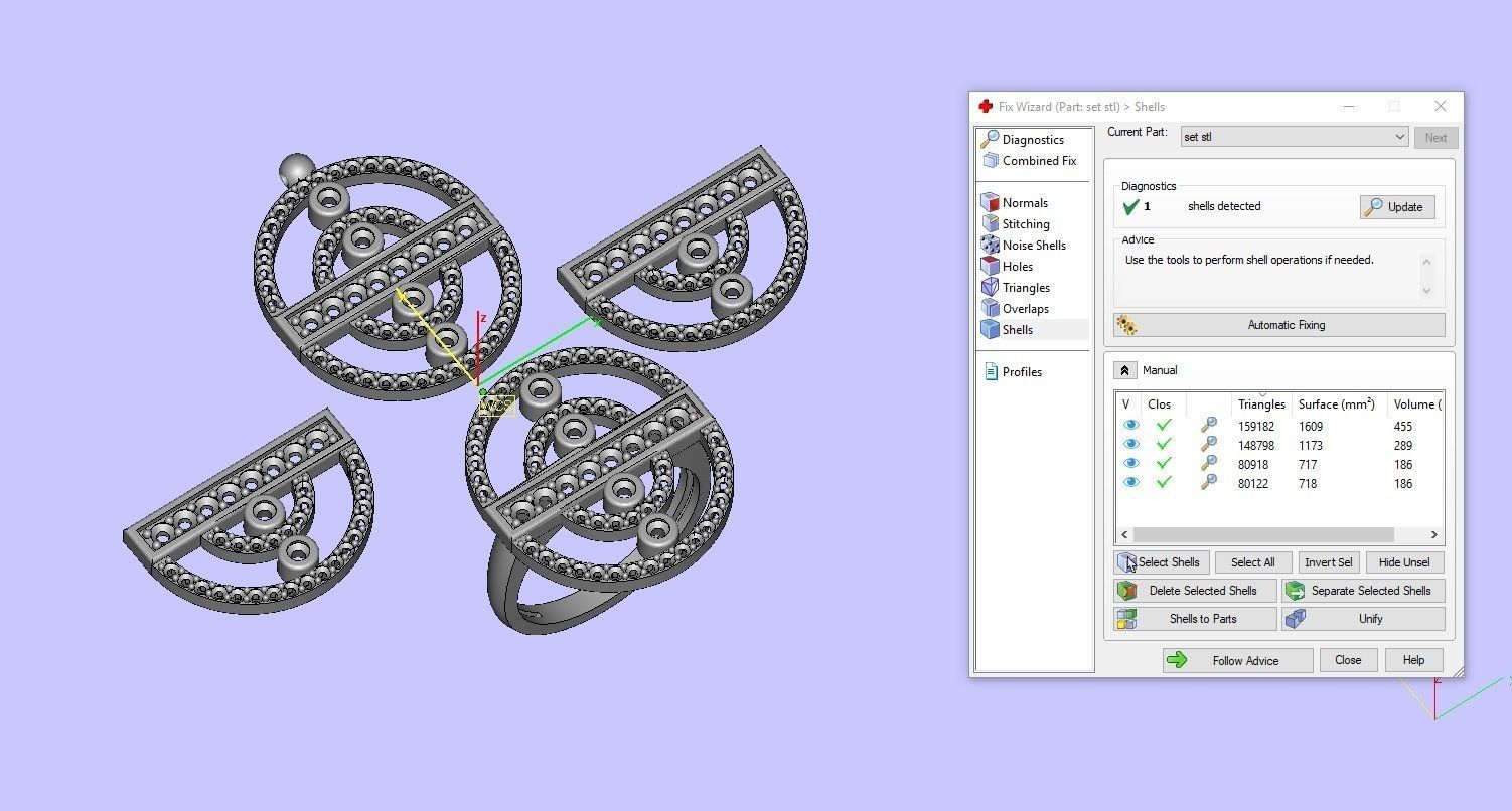 3d team jewelery 3D model_3