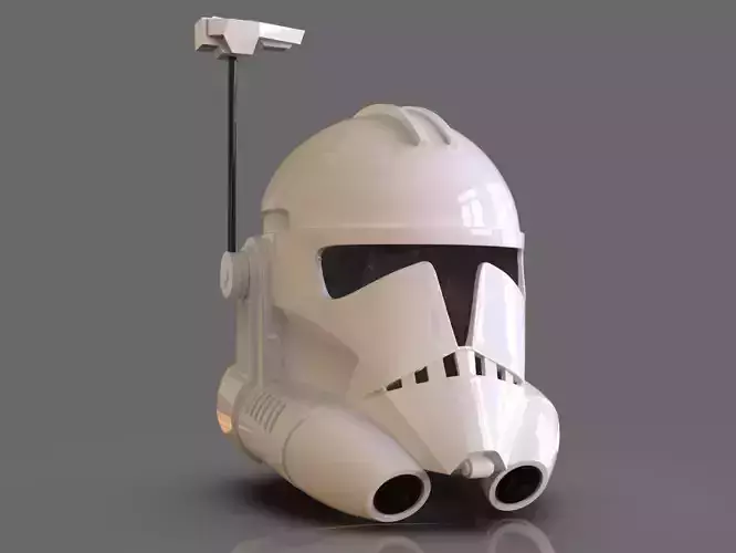 Clone Trooper Phase 2 Helmet With Antenna 3D print model